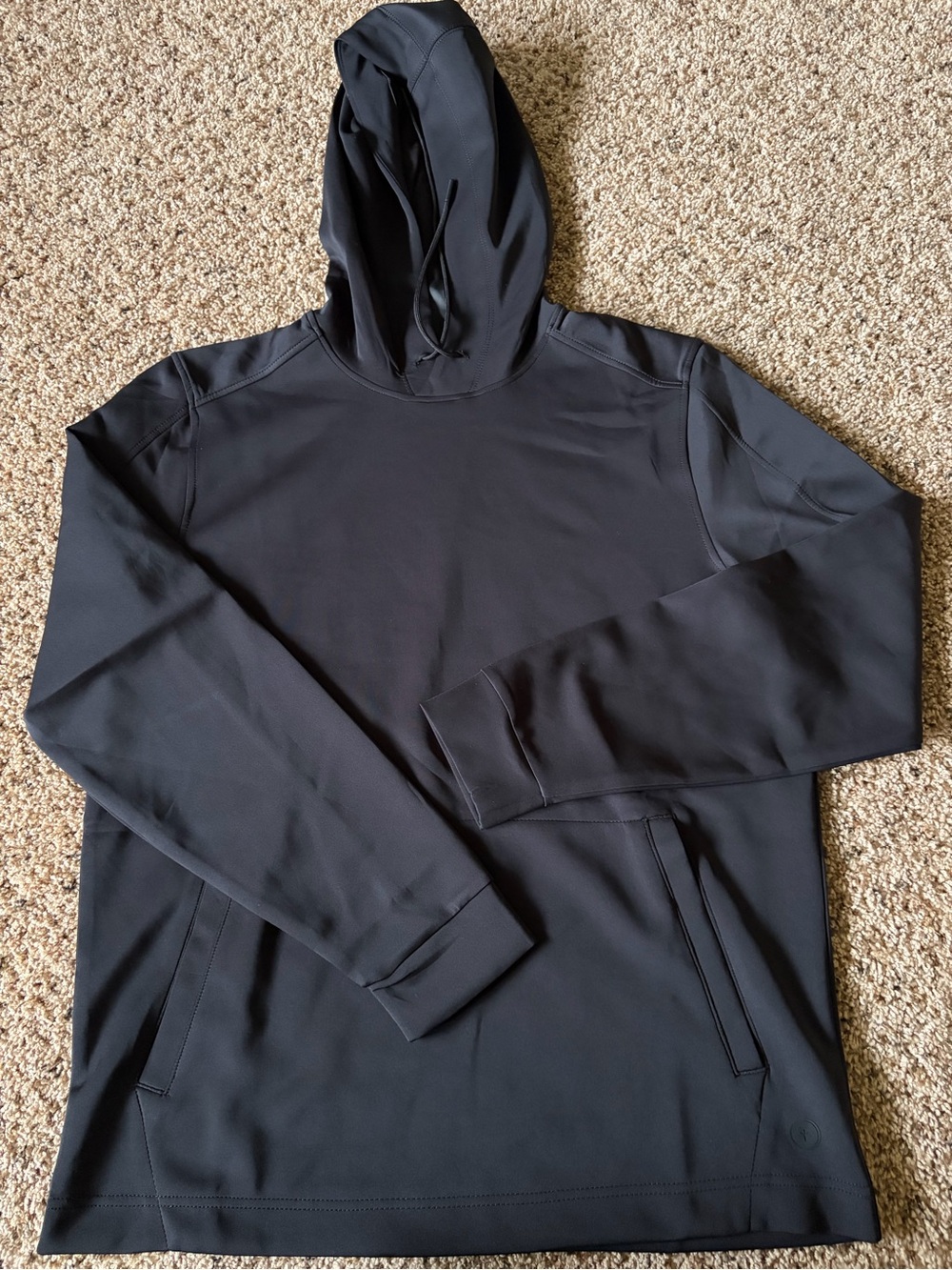 Soybu Black Men's Lightweight Hooded Pullover